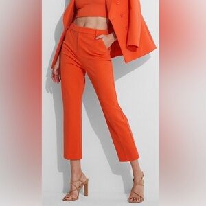 Express straight Ankle Cropped Pants